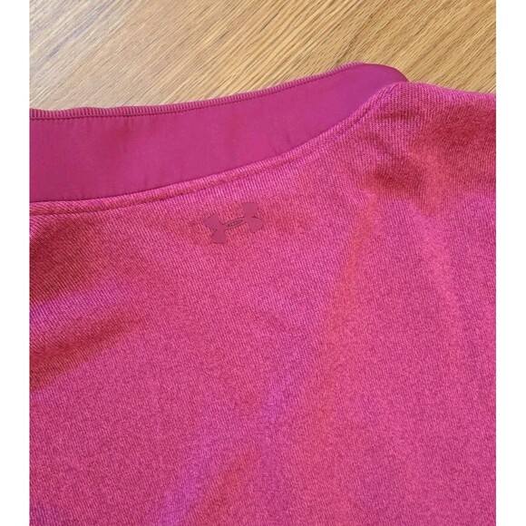 Under Armour UA Storm Golf Fleece Snap Button Mock Neck 1/4 Pullover Size XL - Picture 7 of 8